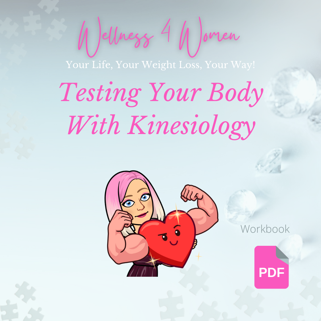 Graphic showing the Testing Your Body With Kinesiology Resource
